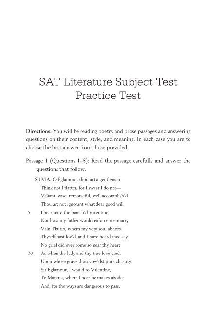 is literature subject test hard|sat lit subject test.